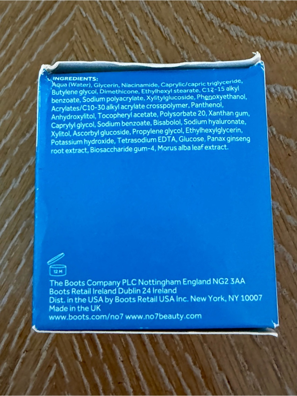 No7 HydraLuminous+ Hydrating Night Gel — Blue - Picture 4 of 8